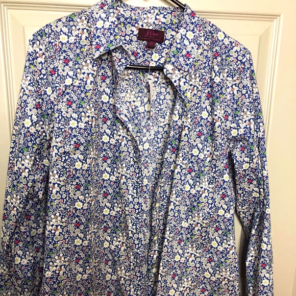 J. Crew blouse -- Sz 12 - Picture 1 of 5